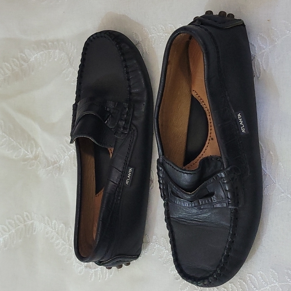 Atlanta Mocassin For Kids Black EU 32 US Size 1 - Picture 4 of 6